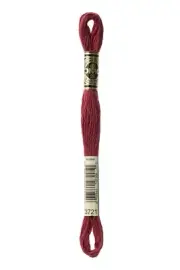 DMC - Color # 3721 - (Pink Earth) -- Embroidery Floss -- Per Skein