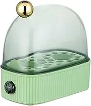 Egg Cooker Small Home Egg Steamer 120 Watt Egg Cooker - 2 Egg Capacity, 360° Circulation for Quick Steaming Removable for Cleaning for Home Use Dormitory