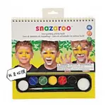 英製1196019 SNAZAROO FACE PAINTING ACTIVITY BOOK 人體彩繪 無毒 萬聖節