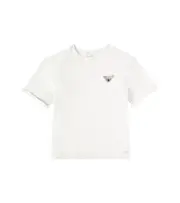 [Donsje] Donsje Jarne embroidered cotton T-shirt Y 2/3 beige