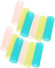 minkissy 12pcs Manicure Tools Manicure Scissors Cuticle Scissor Handle Sleeve Cutters Softener Cuticle Cutter Repousse Cuticle Remover Tweezers Trimmer Handle Silicone Cover