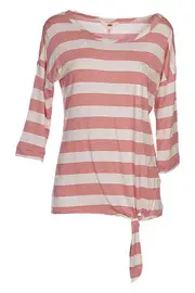 Drop Shoulder Stripe Tee--JAG-JS28369