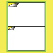 300 Mailing Shipping Label Yellow Backing for USPS Click N Ship Ebay FY