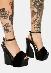 [Poster Grl] Secret Love Bites Fur Platforms