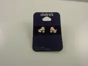Sterling Silver snowflake and Ice skates earrings Jewelry Claire's Earring