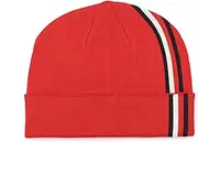 [Tommy Hilfiger] Men's Vertical Global Stripe Cuff Hat
