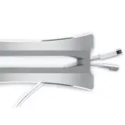 Twelve South BookArc for MacBook, Pro with USB-C, Silver - TW-2004