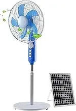 16-inch Stand Fan, Oscillating Standing Fans, Quiet Floor Fan, Ideal For Home, Bedroom Or Office, Remote Control(White)