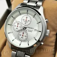 在飛比找蝦皮購物優惠-【SEIKO 三眼計時手錶】計時碼表男錶款SKS535/SK