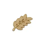 Acacia Sprig Masonic Lapel Pin - [Gold][1'' Tall]