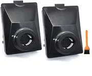 EZ SPARES 2Pcs Compatible with Rainbow E2 HEPA Style Filters Fits E2-Series, Compatible with Part R12179 & R12647B Attachment Washable and Reusable