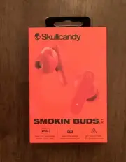 Skullcandy Smokin' Buds XT True Wireless in-Ear Earbuds Flame Brand New