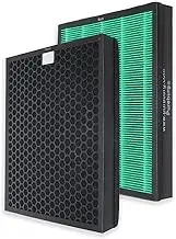Pureburg 2-Pack Combined True HEPA with Activated Carbon 2-in-1 Filter Set for Coway Airmega 300/300S Smart Air Purifiers Part Number 3111635