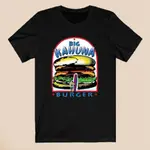 BIG KAHUNA BURGER PULP 小說衝浪衝浪標誌男式黑色 T 恤尺寸 S5XL