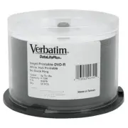 DVD-R 4.7GB Pack50 Verbatim DataLifePlus (Azo) 1X-16X DVD Recording Speed