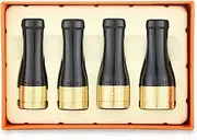 [BAILEYU] Cigar Mouthpiece Set 4 Sizes Resin Portble Cigar Holder Rack Stand Washable Recycle with Gift Box for Men Women Cigar Lovers