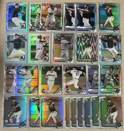 Miami Marlins Bowman Chrome Draft 1st Refractor Lot INVESTMENT
