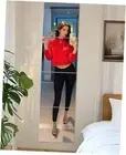 Glass Wall Mirror Tiles 12" x 12" Frameless Full Length Mirror Wall 12×12 4PCS