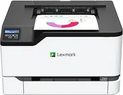 [Lexmark] C3326dw Colour Laser Printer with Ethernet, Mobile-Friendly, Wireless Office Printer with Automatic Two-Sided Printing, 3 Year Guarantee (3-Series)