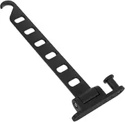 SOLUSTRE Wall Mounted Foldable Clothes Hanger Space Saving Drying Rack for Laundry Bathroom Kitchen No Drilling Installation
