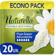 Naturella Sanitary pads 20 pack, Invisible Nocturna Overnight