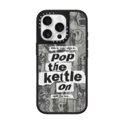 iPhone 16 Pro Mirror Case MagSafe Compatible Pop The Kettle On Smile!
