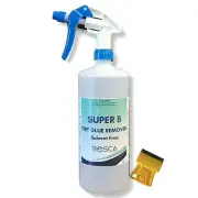 Super B 1L With Scrapper - Window Tint Glue Remover- Fast Shipping!!