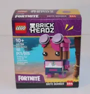 BrickHeadz Fortnite Lego set #40728 Brite Bomber brand new in sealed box!