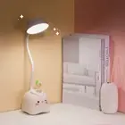 Table Lamp Low Power Consumption Comfortable Cute Cartoon Usb Desk Lamp Dimmable