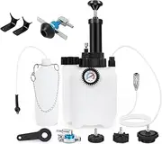 MRCARTOOL 3LAuto Brake Bleeder Brake Bleeder Fluid Pump Brake Fluid Changer with 1L Brake Bleed Bottle and 4 Master Cylinder Adapters E20 Adapter (3L)