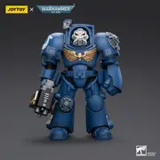 Warhammer Collectibles: 1/18 Scale Ultramarines Terminator Squad Terminator With Storm Bolter