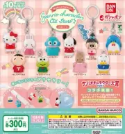 Sanrio Characters keychain Hello Kitty Gashapon Capsule toy complete