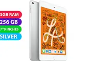 Apple iPad Mini 5 Cellular (256GB, Silver) - Grade (Excellent)