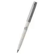 NEW Fisher Space Ballpoint Pen Cap-O-Matic Artemis White/Chrome Cap