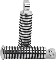 Motorcycle rear passenger footrest Motorcycle CNC Chrome Footrests For Ha&rl&ey For Heritage For Softail FLSTC For Sp&or&ts&te&r 883 For Custom XL1200C