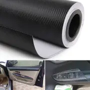 Car Interior Accessories Interior Panel Black Carbon Fiber Vinyl Wrap Sticker (for: Renault)