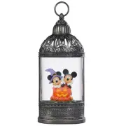 Disney Halloween Spooky Lantern with LED Light Minnie and Mickey Pumpkin Patch