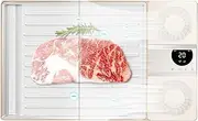 Electric Defrosting Tray for Frozen Meat Thawing Tray Cordless Meat Thawing Board with Ionic Electric Field 5X Faster Than Traditional Thawing Plate - Meat Defrosting Tray