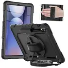 for Galaxy Tab S10+ Plus Case/Tab S9 FE+ Plus Case/Tab S9+ 12.4 inch Black