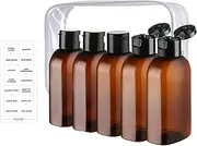 Travel Toiletry Bottles,Portable Refillable Containers | Multifunctional Refillable Travel Bottles 100ml for Backpack Hiking Vacation Outdoors