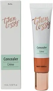[Thin Lizzy] Concealer Crème, Waterproof Miracle Makeup That Covers Blemishes & Imperfections All Day Long, Bella