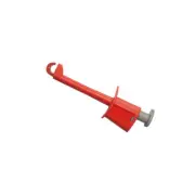 SKP S8341 NI/RT Measuring Gripper Hook 20A Red Coating: Nickel Plated 4mm 3mΩ...