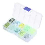 Assorted Beads Sequins 10 Fruit Green Styles for Jewelry Making Crafts Sewing
