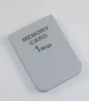 New Playstation PSX PS1 1 Mega Memory Card - Saves PS1 game data on PS1 or PS2