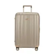 NEW Samsonite Lite-Cube Prime Spinner Case Matte Ivory Gold 76cm