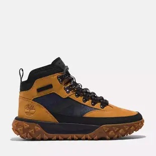 TIMBERLAND｜男款小麥色磨砂革GreenStride Motion 6中筒防水休閒鞋｜A67JC