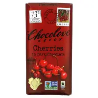 在飛比找iHerb優惠-[iHerb] Chocolove 黑巧克力櫻桃，73% 可