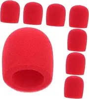 Abaodam 8 Pack Microphone Covers Sponge Sleeves Windscreen Protectors for Handheld Mics