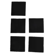 Odour Absorbing Filter Cotton Pack of 5 Size 8 x 8 x 0 5 cm for Composting