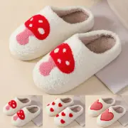 New Comfortable Home Cute Cartoon Love Shape Winter Cotton Slippers Men And New